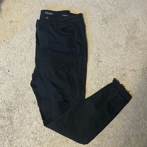 Black Judy Blue denim skinnies size 15/32